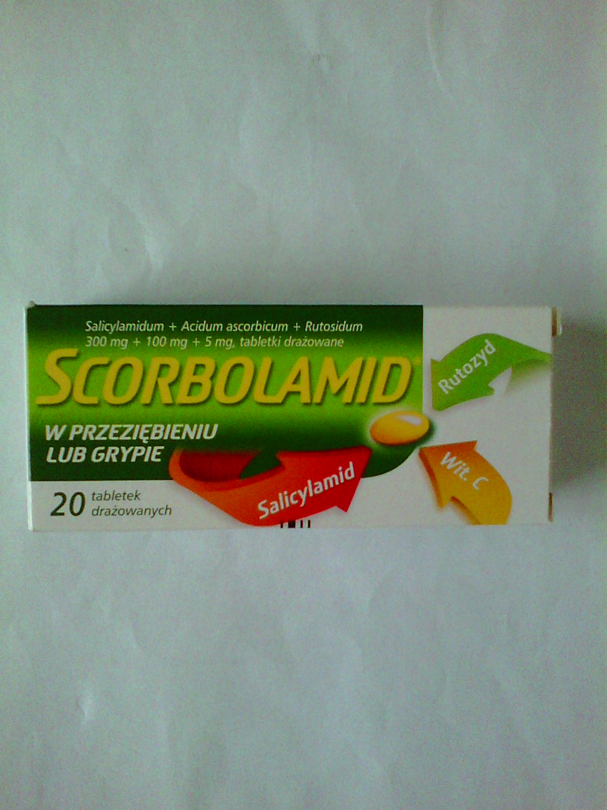 Tabletki Scorbolamid
